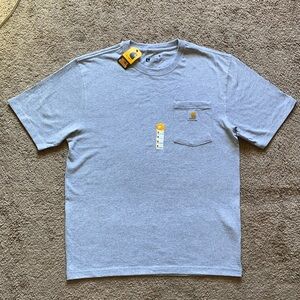 Carhartt Men's Light Gray Short Sleeve Tee
